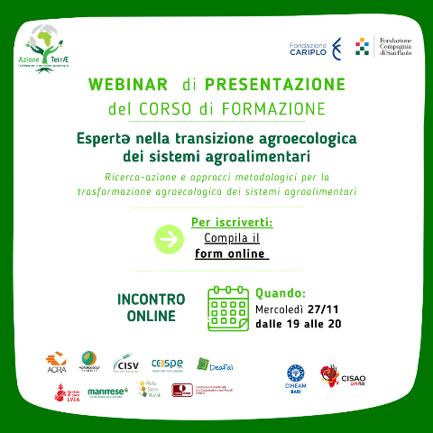 0158 webinar agroecologia Azione Terrae 