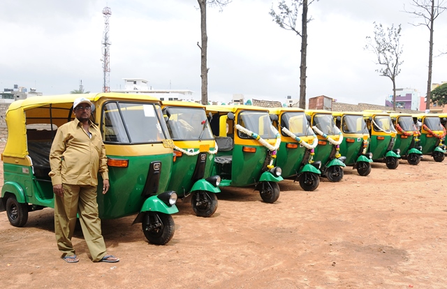 tuk tuk sostenibili in India